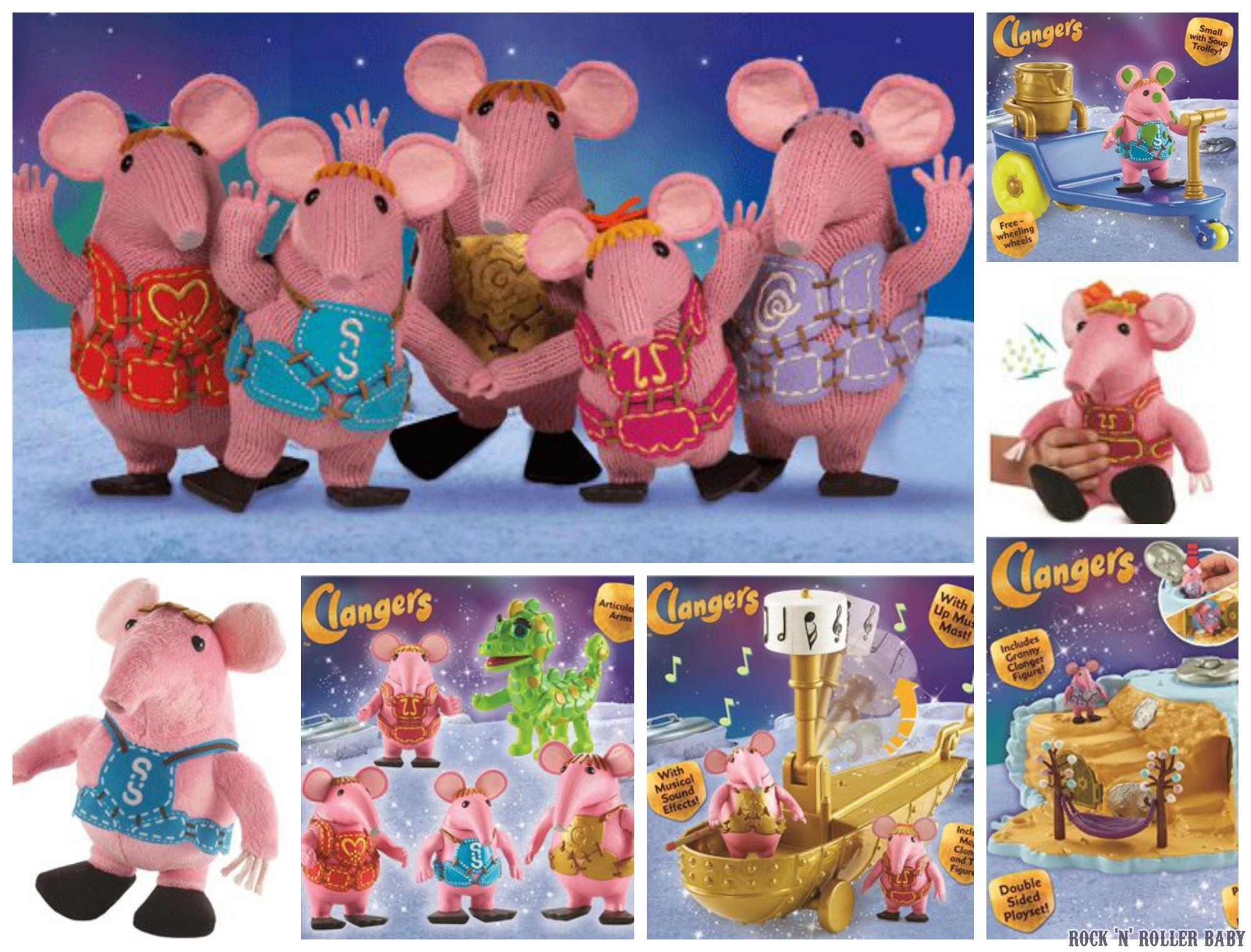 the clangers soft toys