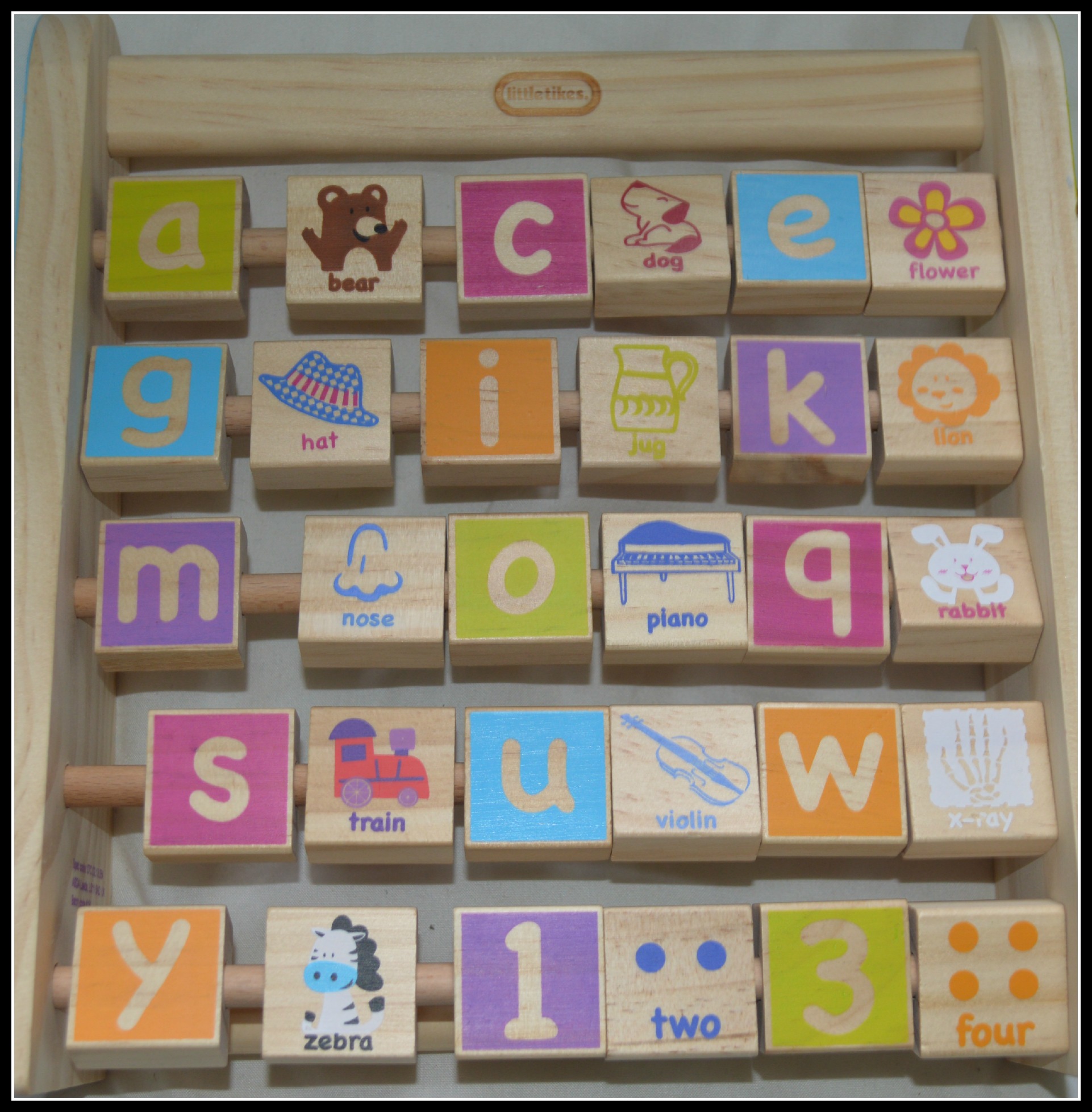 Little tikes alphabet on sale