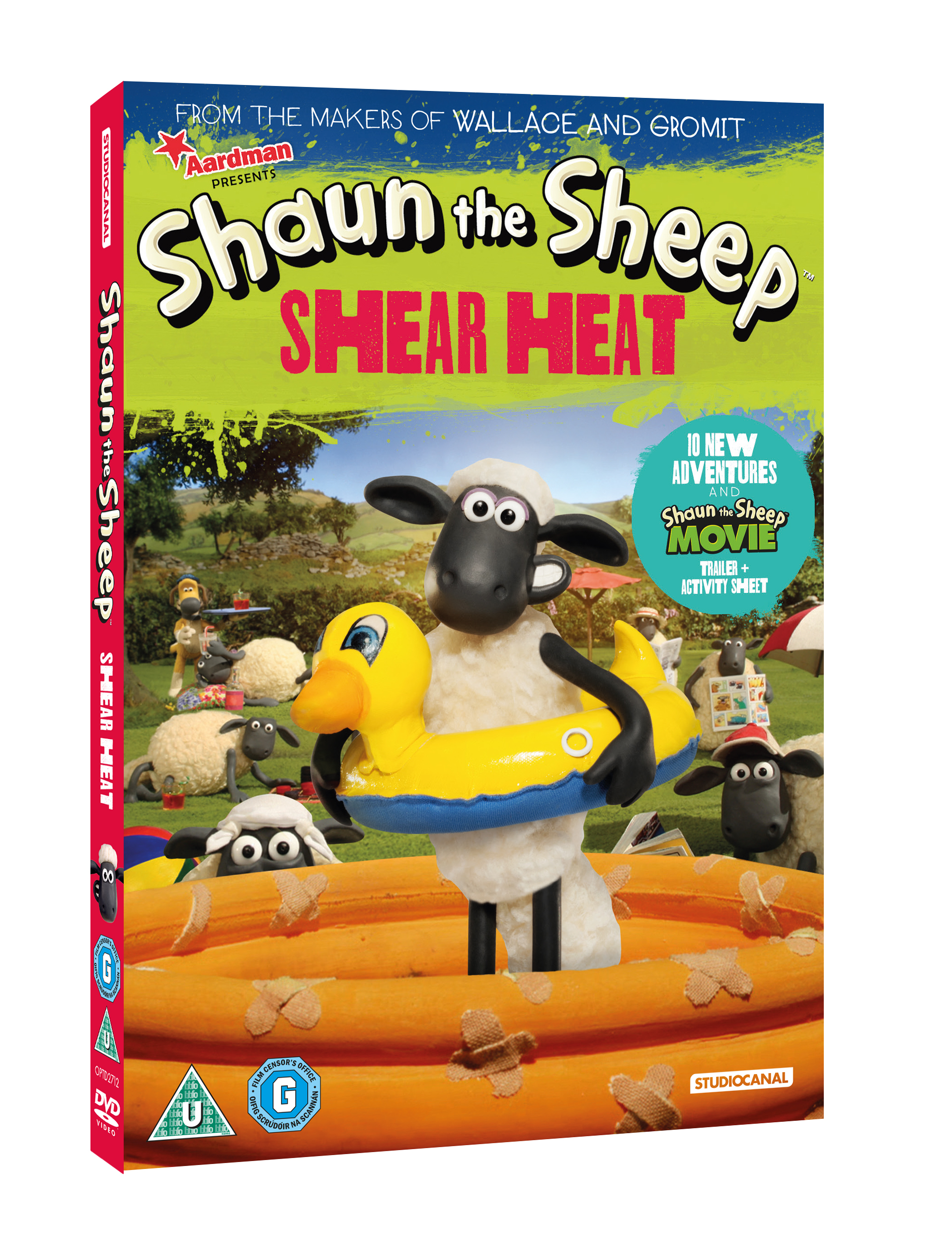 WIN Shaun The Sheep – Shear Heat On DVD! | RocknRollerBaby