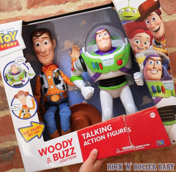 toy story buzz and woody talking action figures